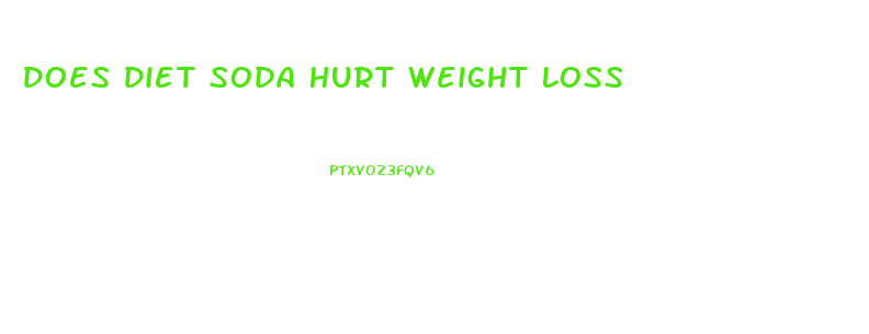 Does Diet Soda Hurt Weight Loss