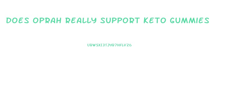 Does Oprah Really Support Keto Gummies