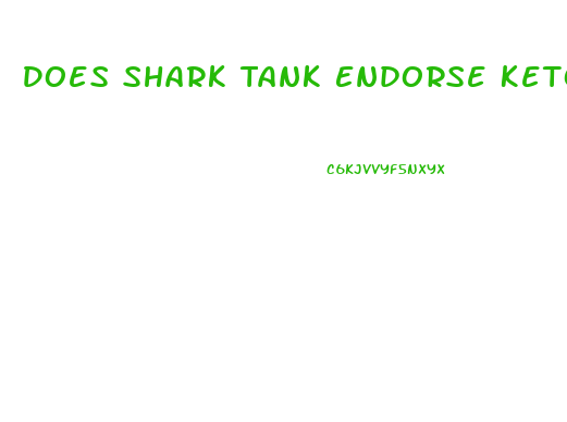 Does Shark Tank Endorse Keto Gummies