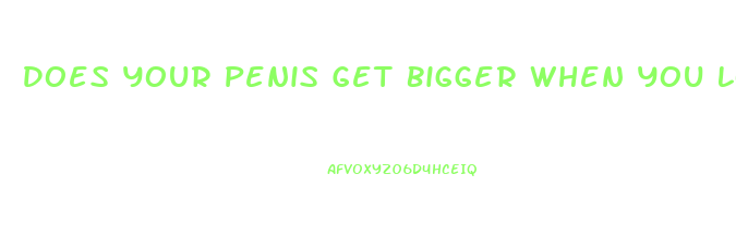 Does Your Penis Get Bigger When You Lose Weight