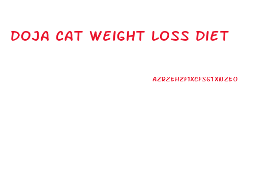 Doja Cat Weight Loss Diet