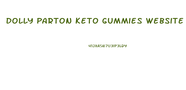 Dolly Parton Keto Gummies Website