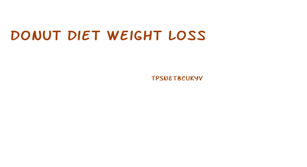 Donut Diet Weight Loss