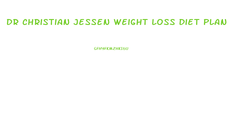 Dr Christian Jessen Weight Loss Diet Plan