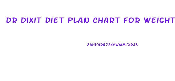 Dr Dixit Diet Plan Chart For Weight Loss