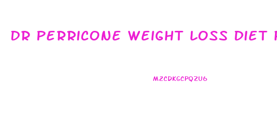 Dr Perricone Weight Loss Diet Plan