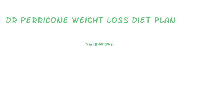 Dr Perricone Weight Loss Diet Plan