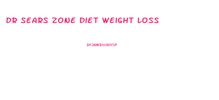 Dr Sears Zone Diet Weight Loss