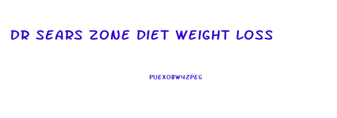Dr Sears Zone Diet Weight Loss