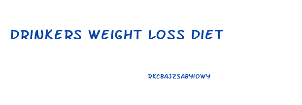 Drinkers Weight Loss Diet