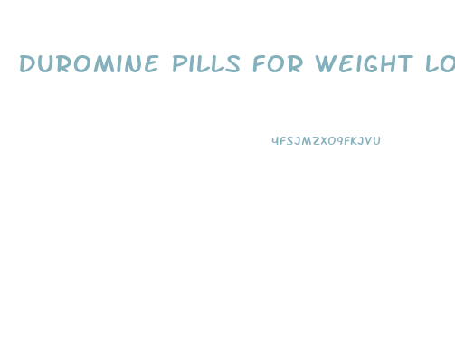 Duromine Pills For Weight Loss