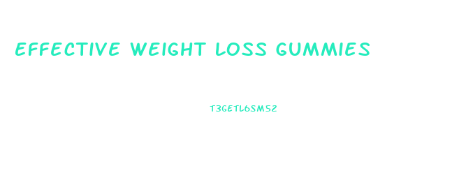 Effective Weight Loss Gummies