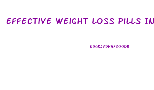 Effective Weight Loss Pills In India