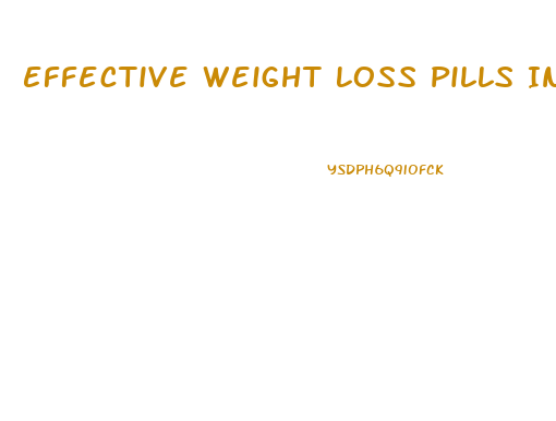 Effective Weight Loss Pills In Nigeria