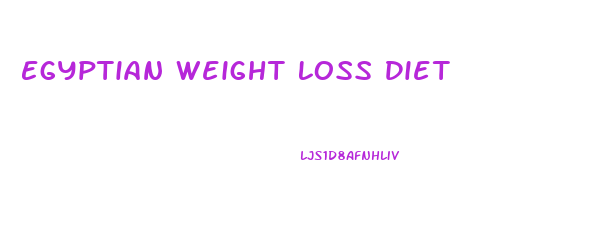 Egyptian Weight Loss Diet