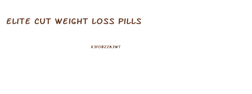 Elite Cut Weight Loss Pills