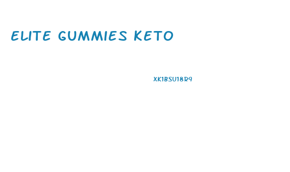 Elite Gummies Keto