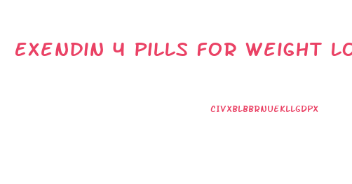 Exendin 4 Pills For Weight Loss