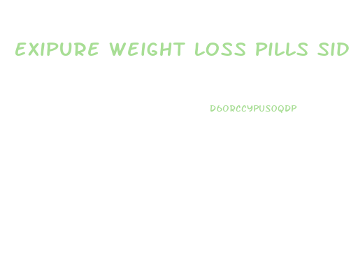 Exipure Weight Loss Pills Side Effects