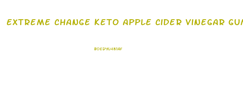 Extreme Change Keto Apple Cider Vinegar Gummies