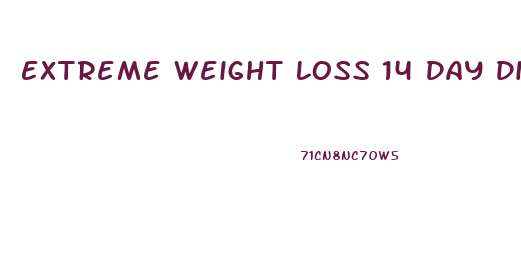 Extreme Weight Loss 14 Day Diet Noom Diet Plan Free