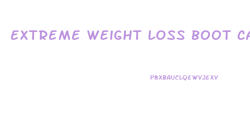 Extreme Weight Loss Boot Camp Diet