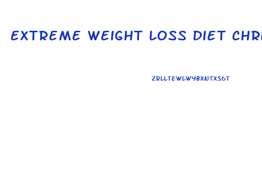 Extreme Weight Loss Diet Chris Powell