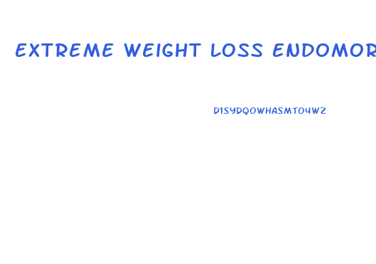 Extreme Weight Loss Endomorph Diet Plan