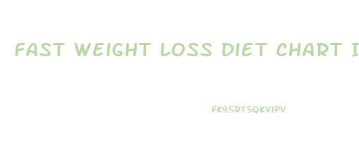 Fast Weight Loss Diet Chart In Hindi