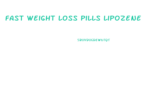 Fast Weight Loss Pills Lipozene