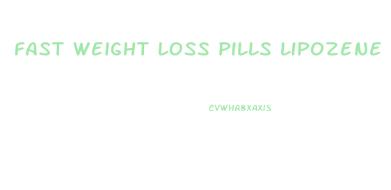 Fast Weight Loss Pills Lipozene