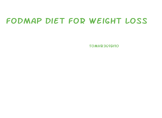 Fodmap Diet For Weight Loss