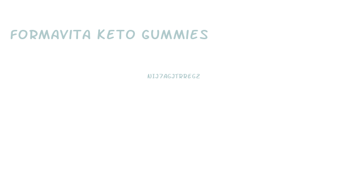 Formavita Keto Gummies