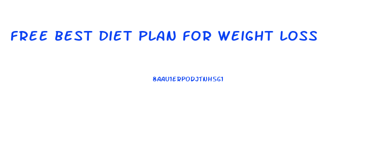 Free Best Diet Plan For Weight Loss