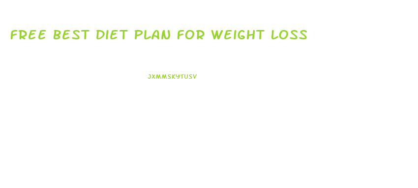 Free Best Diet Plan For Weight Loss