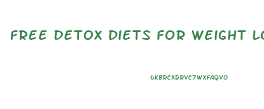 Free Detox Diets For Weight Loss 7 Day