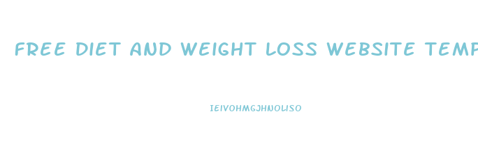 Free Diet And Weight Loss Website Templates