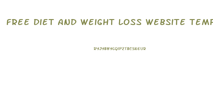 Free Diet And Weight Loss Website Templates