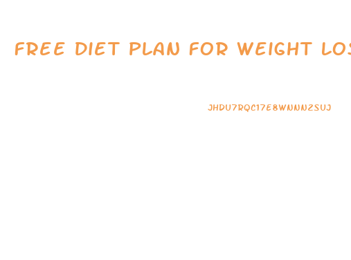 Free Diet Plan For Weight Loss Apps