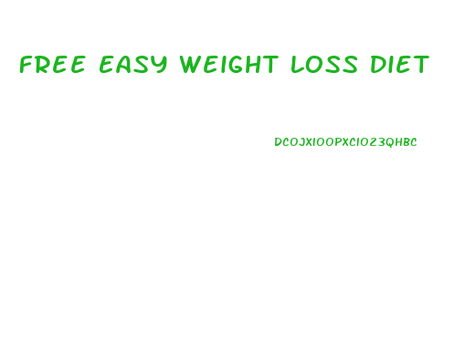 Free Easy Weight Loss Diet