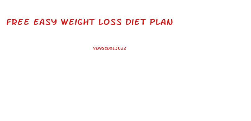 Free Easy Weight Loss Diet Plan