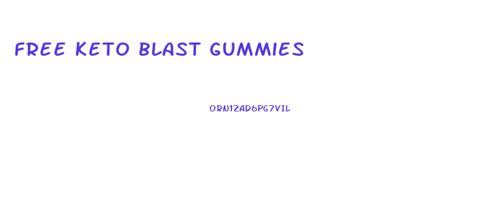 Free Keto Blast Gummies