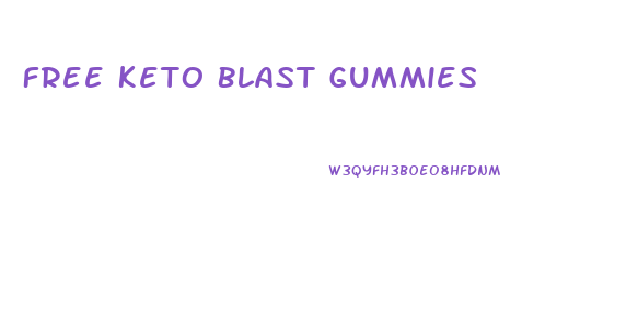 Free Keto Blast Gummies