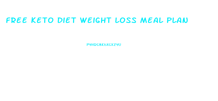 Free Keto Diet Weight Loss Meal Plan