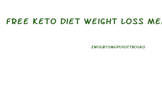 Free Keto Diet Weight Loss Meal Plan