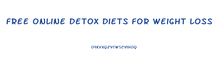 Free Online Detox Diets For Weight Loss