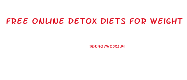 Free Online Detox Diets For Weight Loss