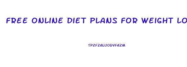 Free Online Diet Plans For Weight Loss Uk