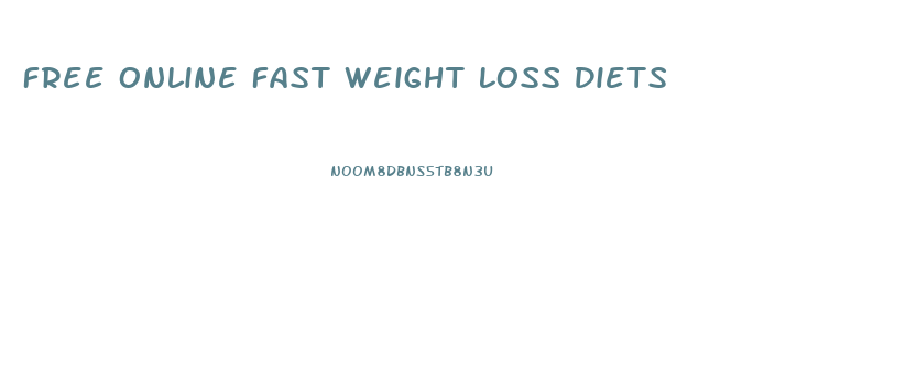 Free Online Fast Weight Loss Diets