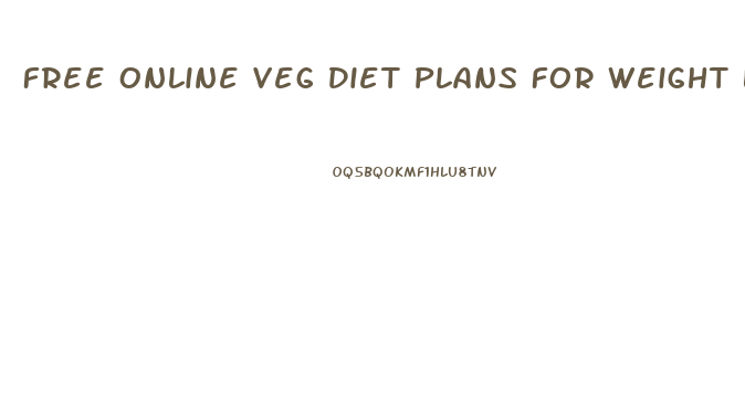 Free Online Veg Diet Plans For Weight Loss